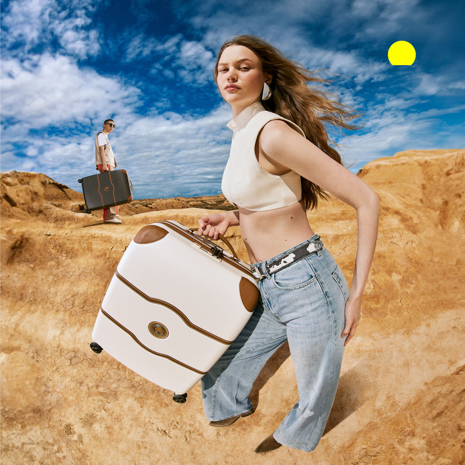 Valise top voyage delsey